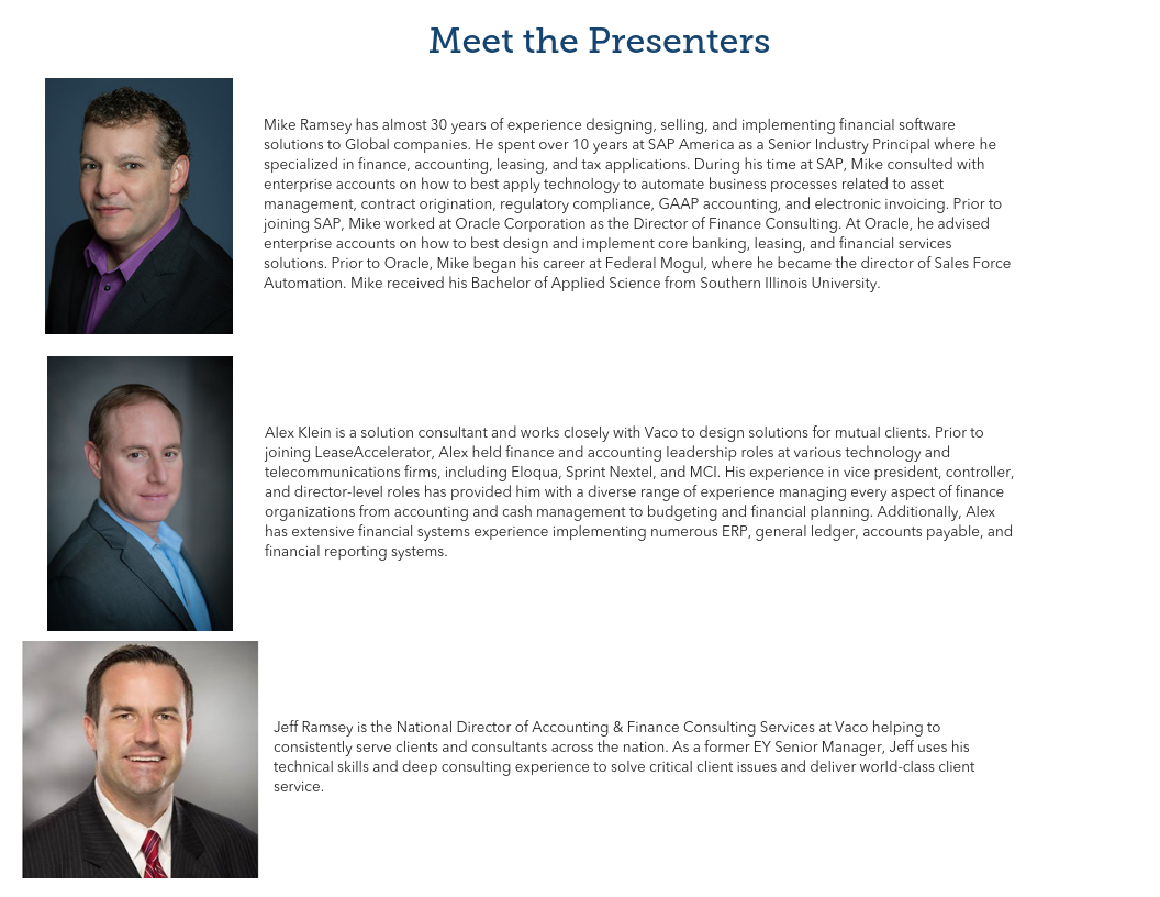 Meet the Presenters - Dallas (1)