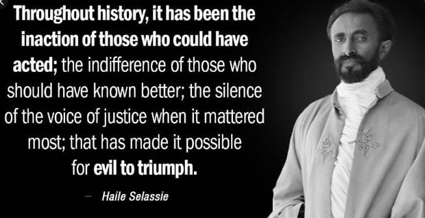 selassie quote selassie quote